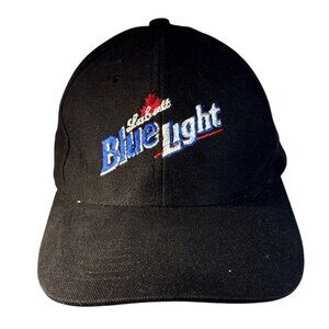 Labatt Blue Light Hat Whistler Blackcomb Kalson Embroidered Beer Black Cotton